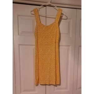 Yellow Casual Sundress-size M